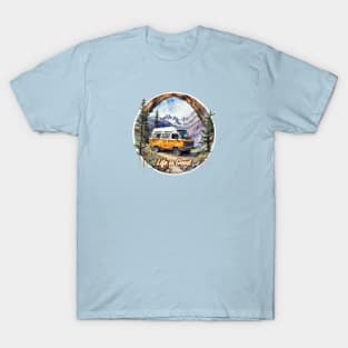 Life is Good With Van Life T-Shirt